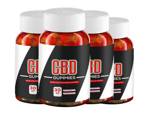 Cbd Gummies – 4 Bottles